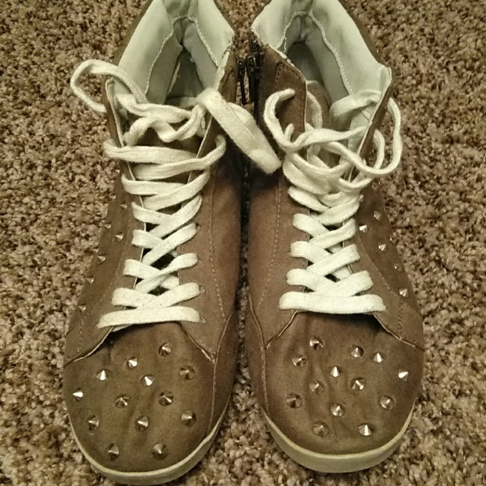 Studded  boots
